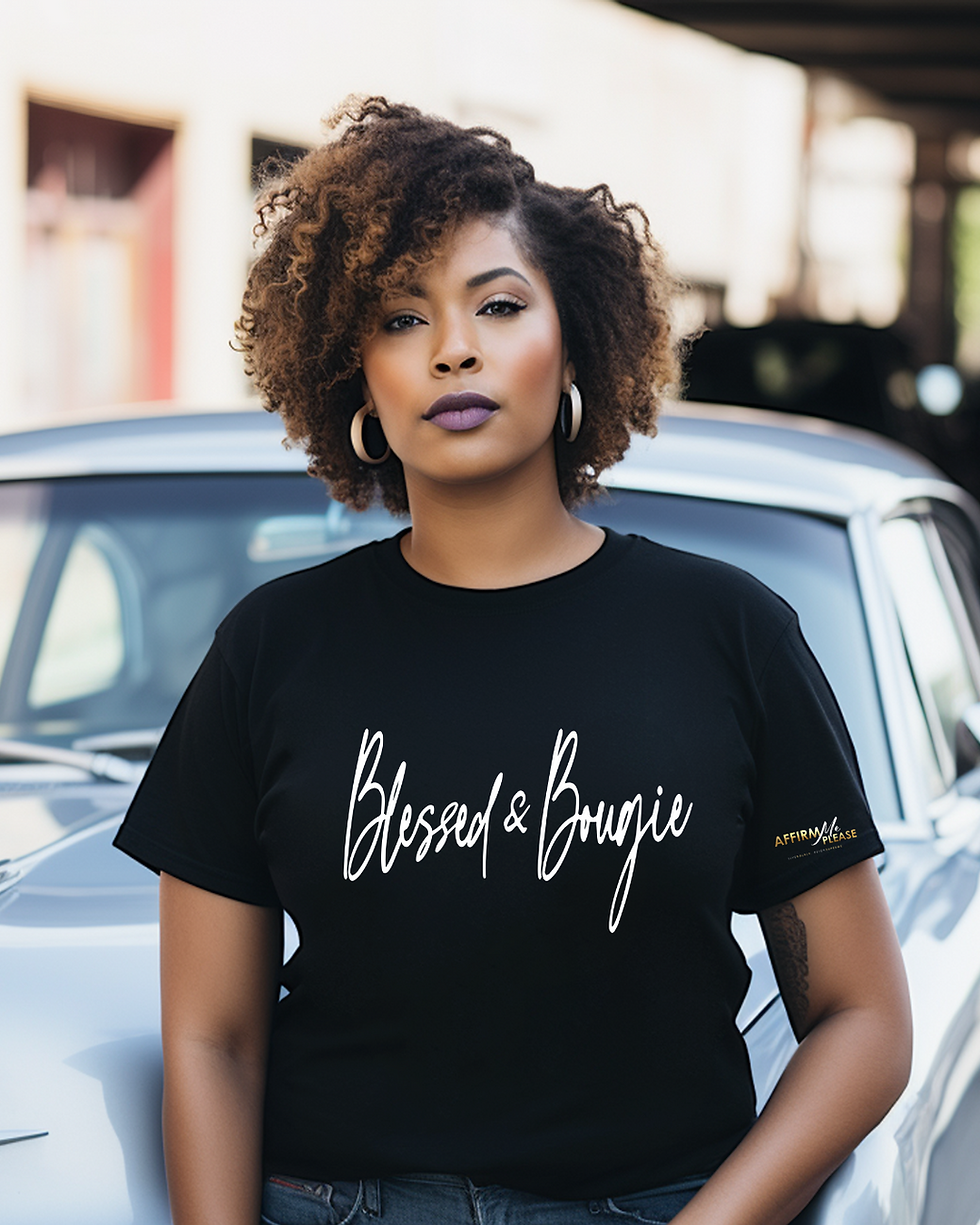 Thumbnail: "Blessed & Bougie" T-Shirt