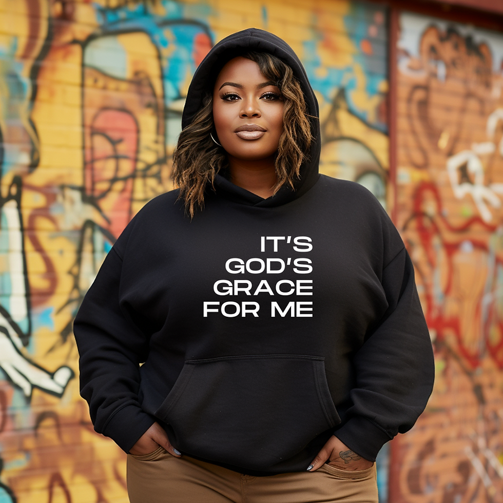 Thumbnail: "It's God's Grace for Me" Hoodie