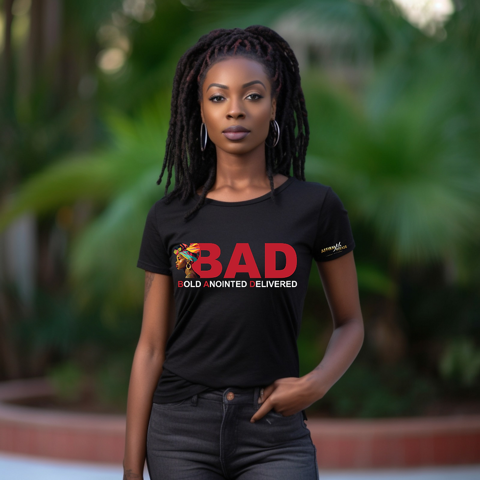Thumbnail: "B.A.D. (Bold Anointed Delivered)"  T-Shirt