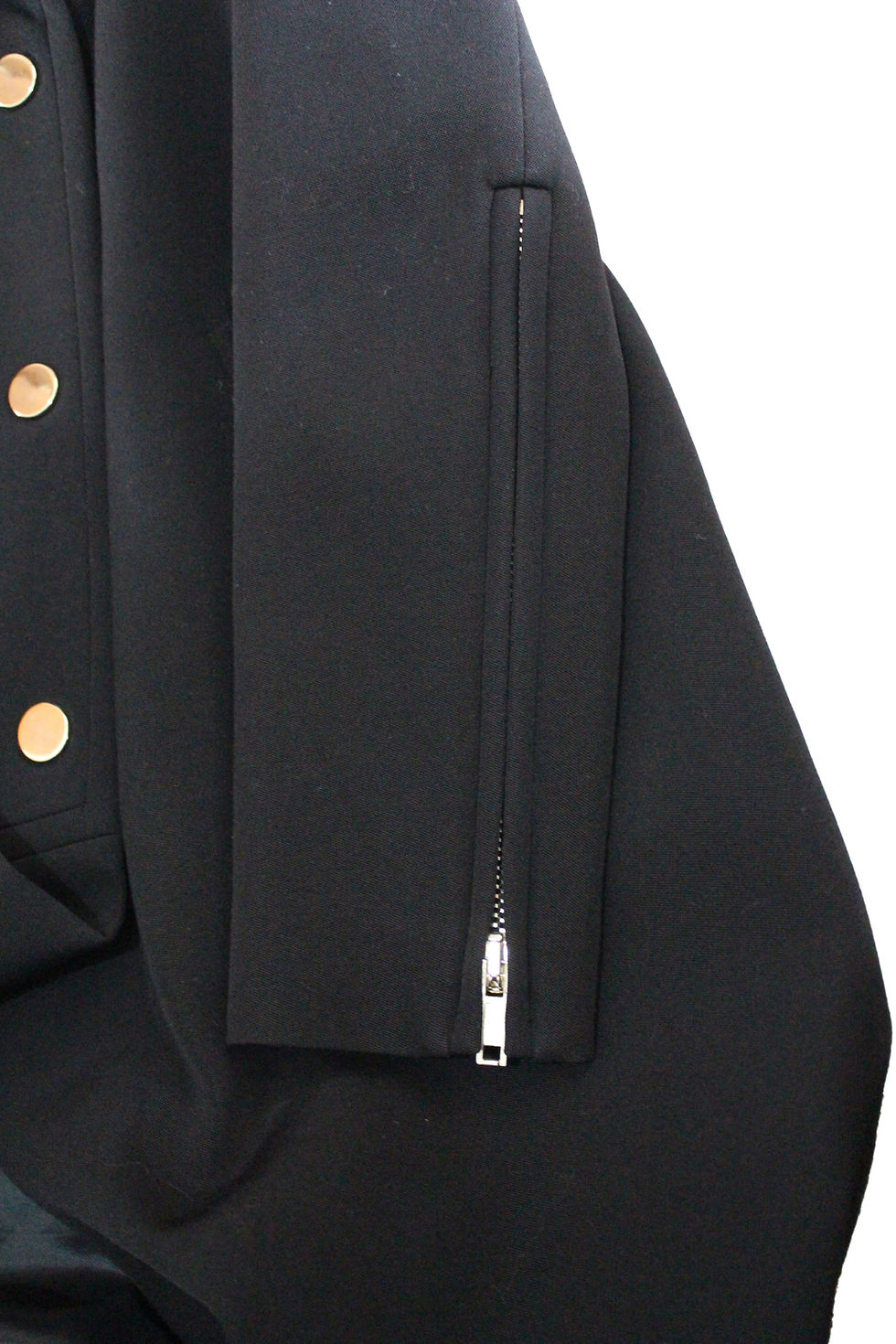 Thumbnail: 𝗚𝗜𝗩𝗘𝗡𝗖𝗛𝗬 𝗙𝗔𝗕𝗥𝗜𝗖 COAT WITH GOLD BARS