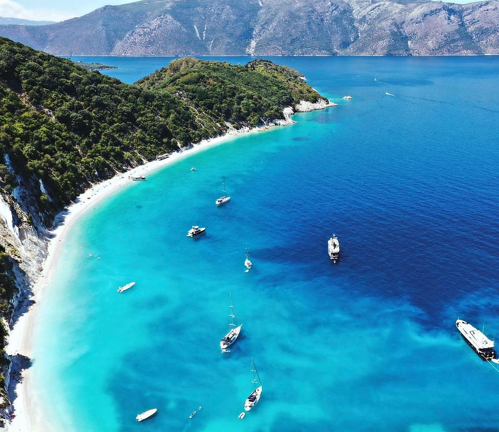 Gidaki Beach, Ithaca Island, Greece