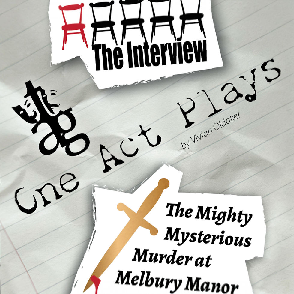 The Interview and Murder Mystery Friday 8th May 2026 7.30 pm
