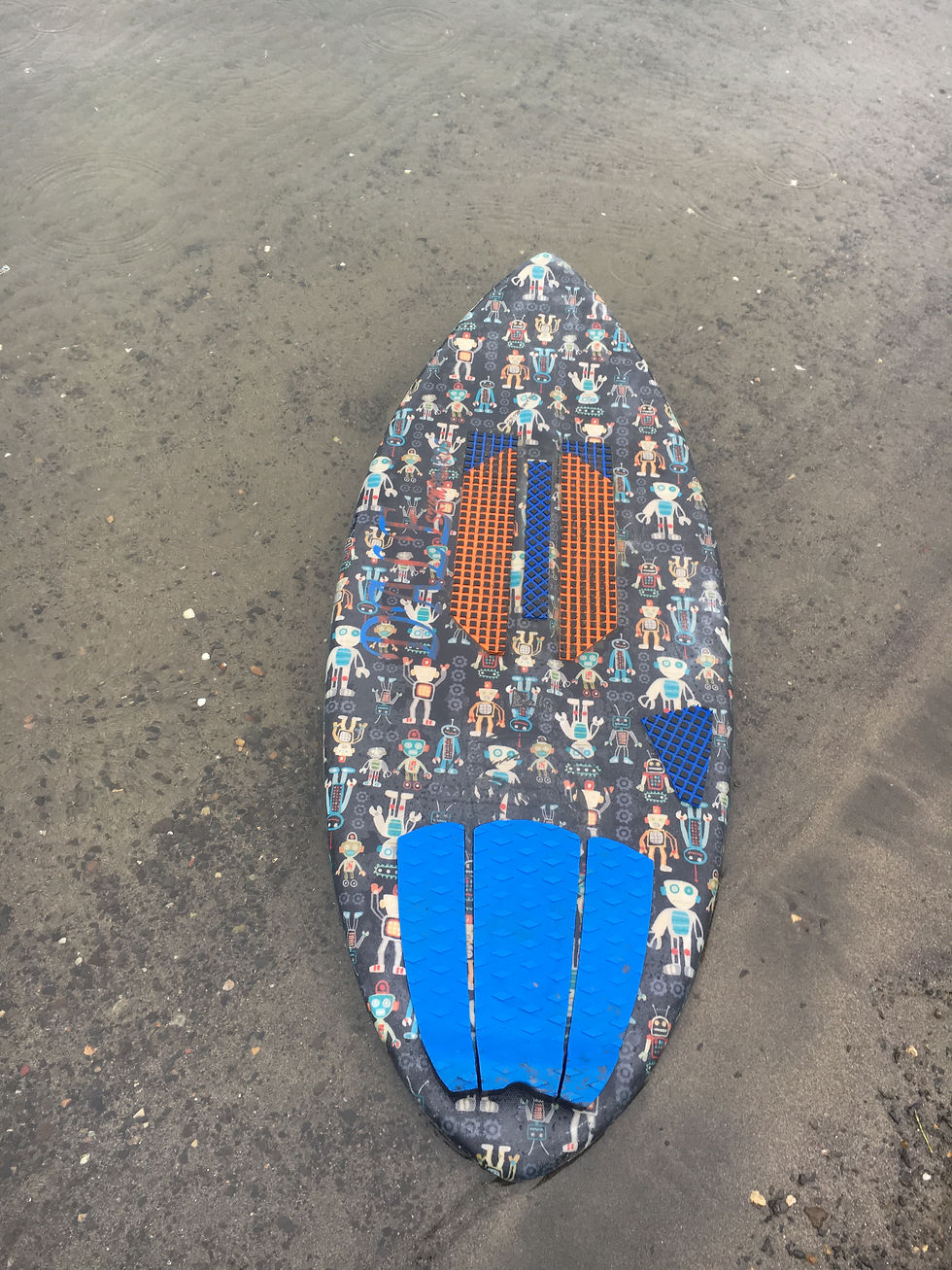 Custom arch bar board with robot fab