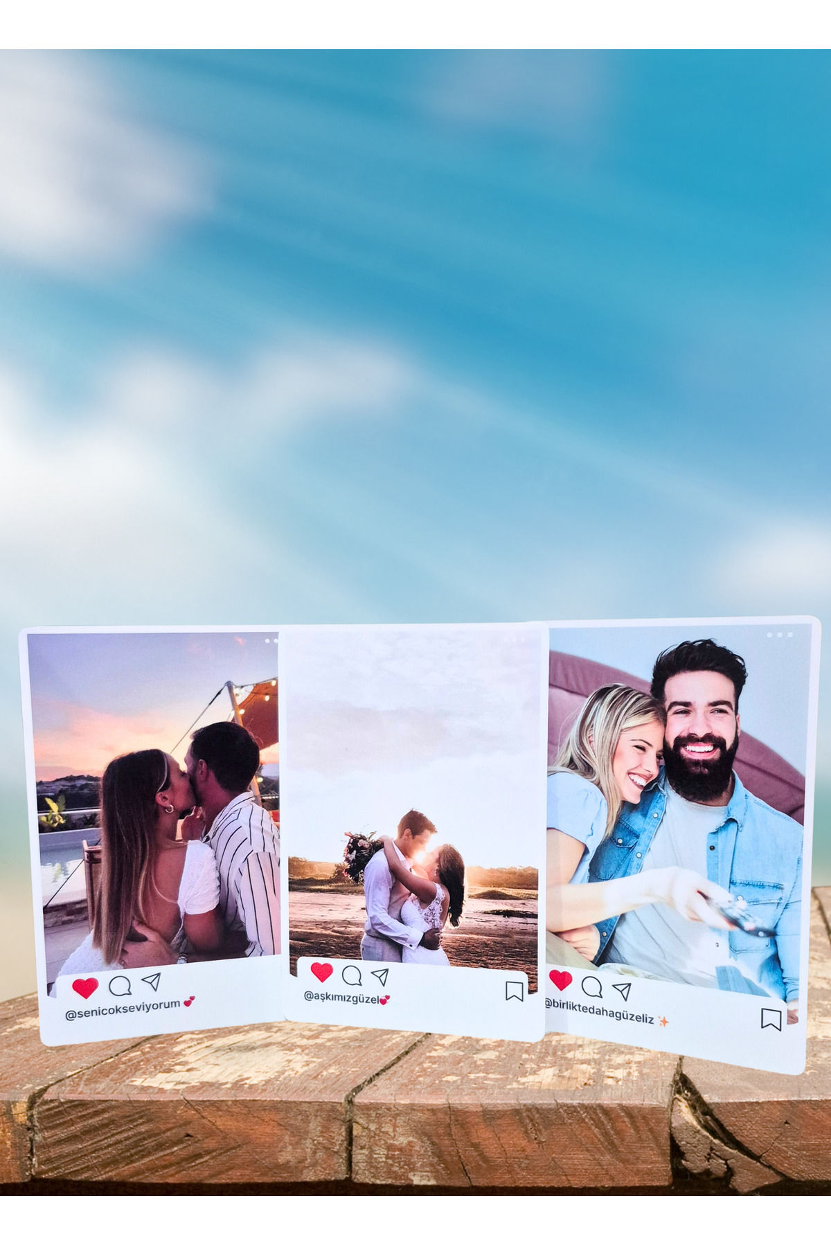 Instagram Postu Tasarımlı Kişiye Özel Fotoğraf Baskısı (10 Adet) – 10×15 cm