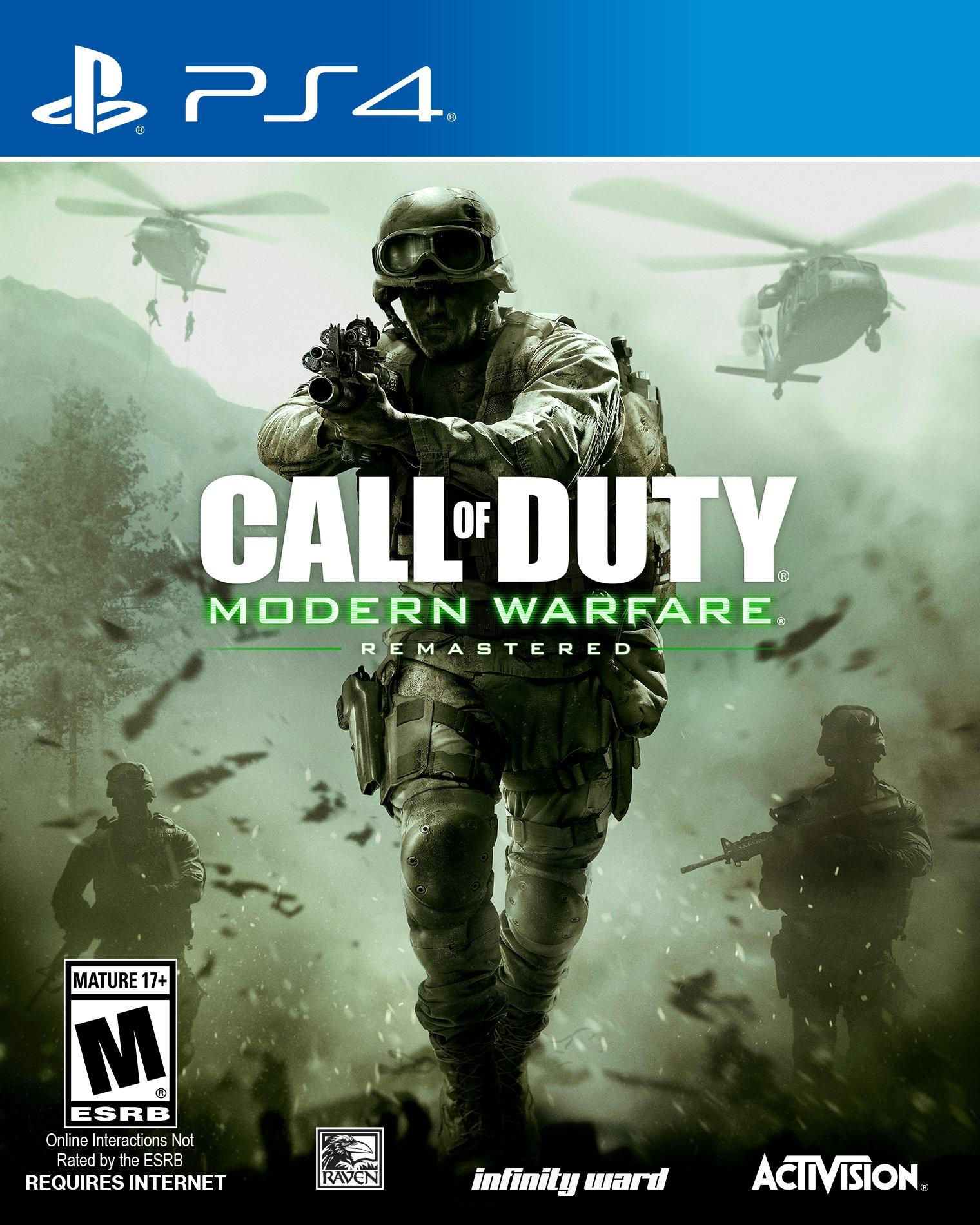call of duty modern warfare remastered