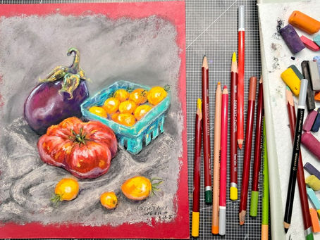 More veggies in Pastel!