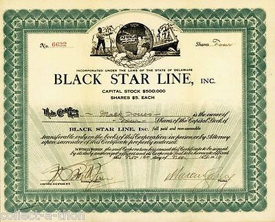 BLACK STAR LINE STOCK SWAP 10 to 1 Cashback