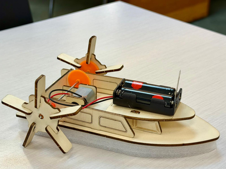 Library Workshop Review: Electric Paddleboat