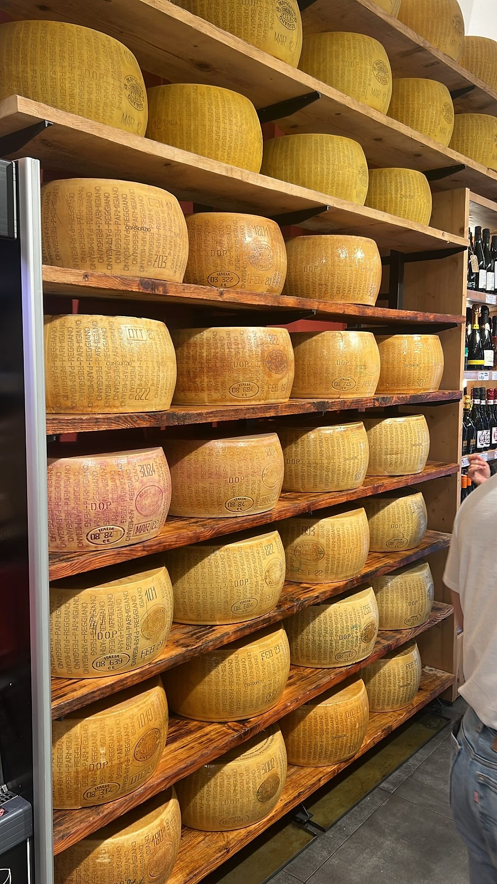 Parmesanost fra italiensk leverandør