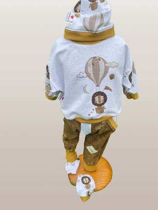 Ein wunderschöner und moderner Set mit dem Luftballon Design.