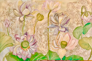 Wall Jewelry Nhat's Sacred Giant Lotus