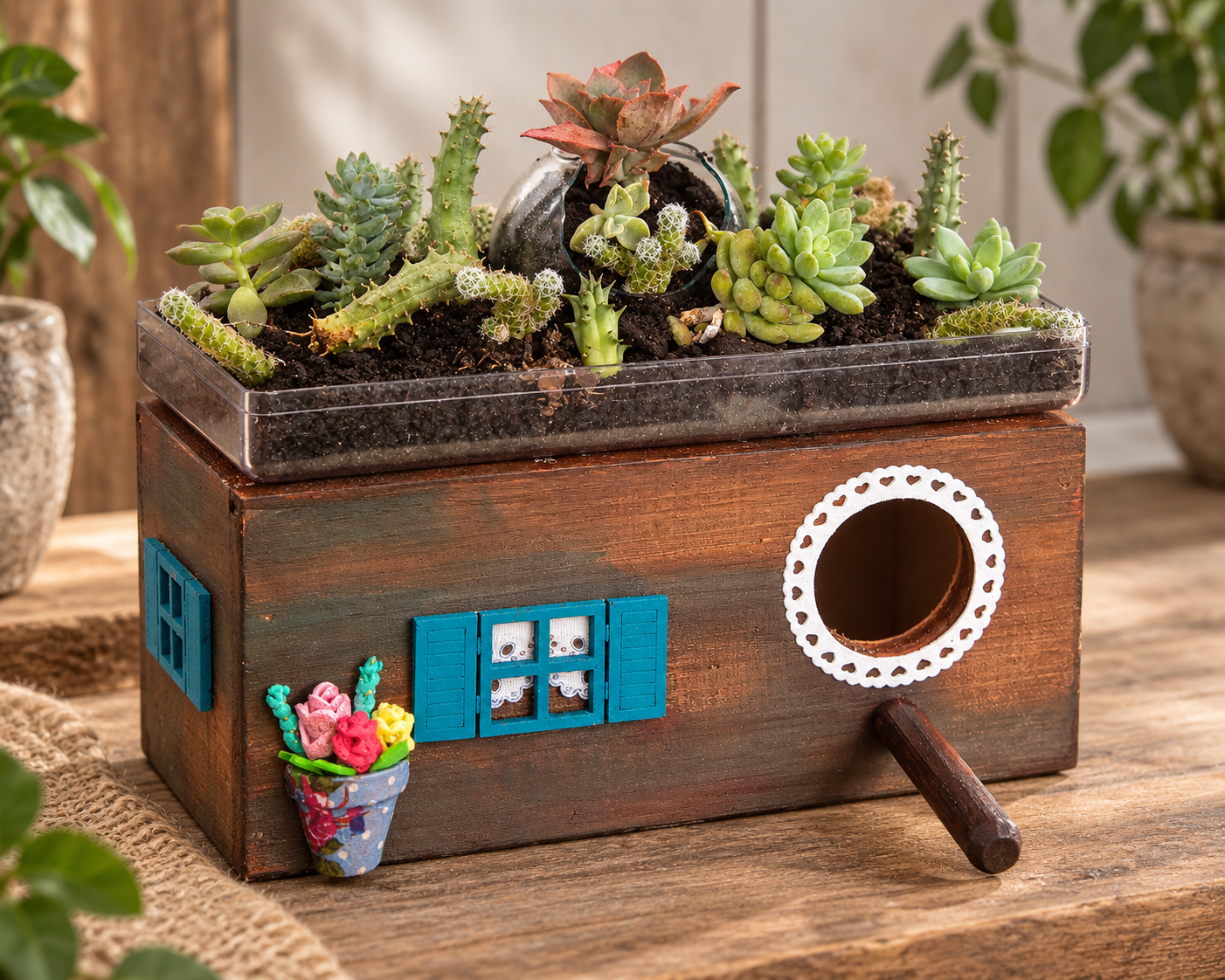 Casinha Jardim dos Passarinhos