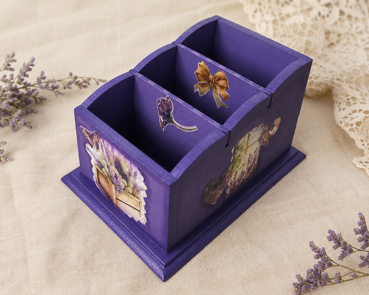 Porta Objetos Cantinho Violeta — foto 2