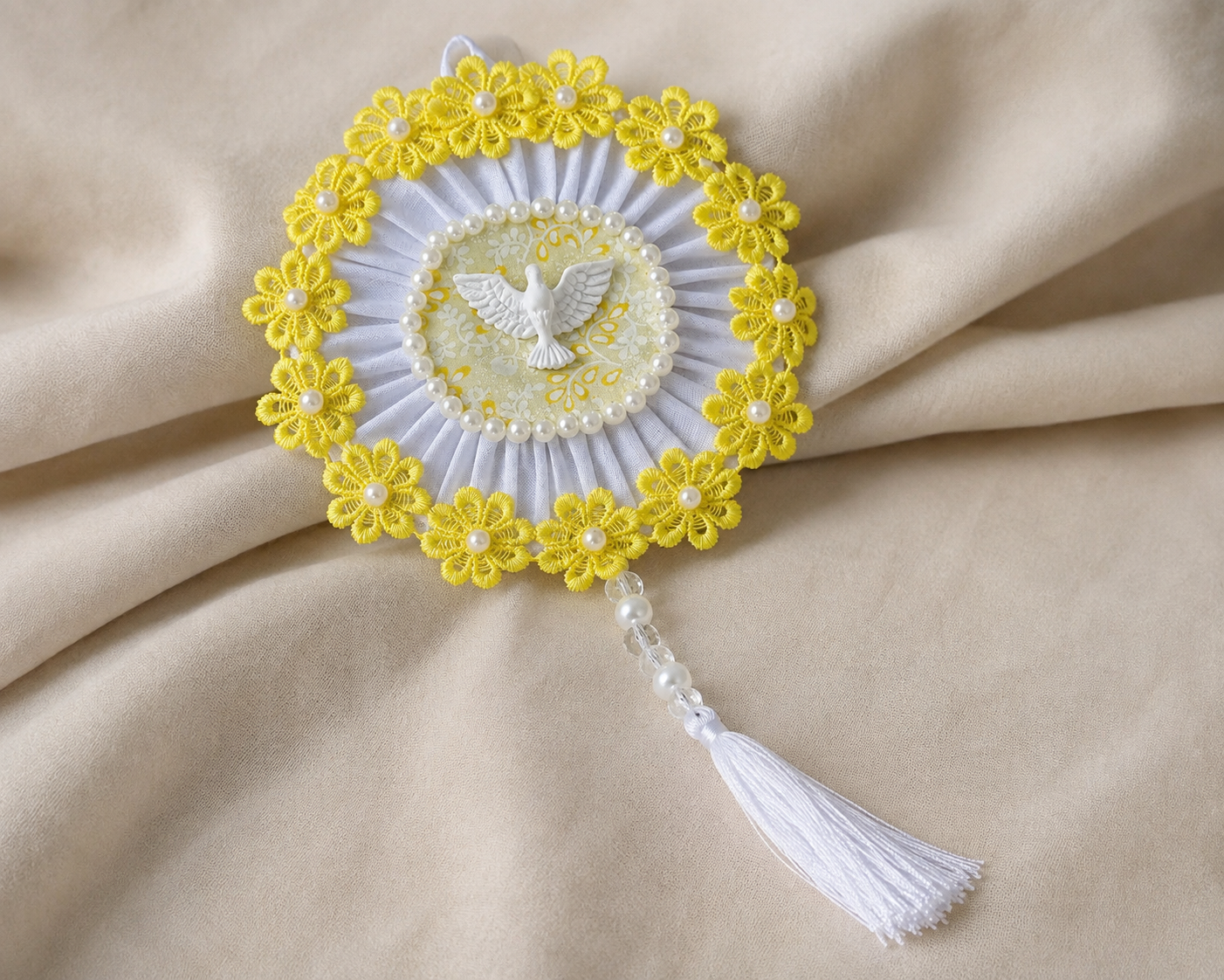 Escapulário Espírito Santo — Flores de Esperança