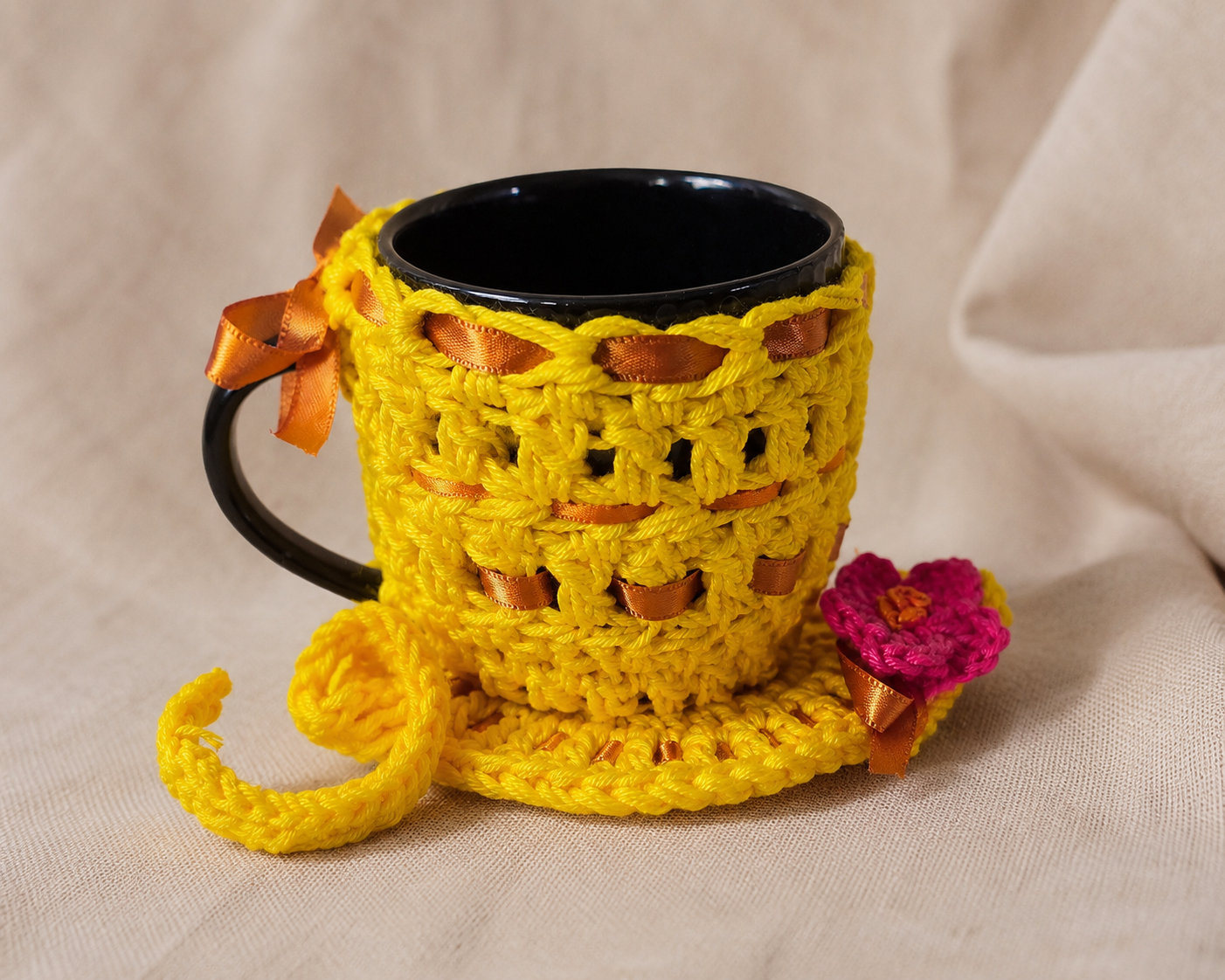 Kit Caneca Gatinho Girassol — foto 3