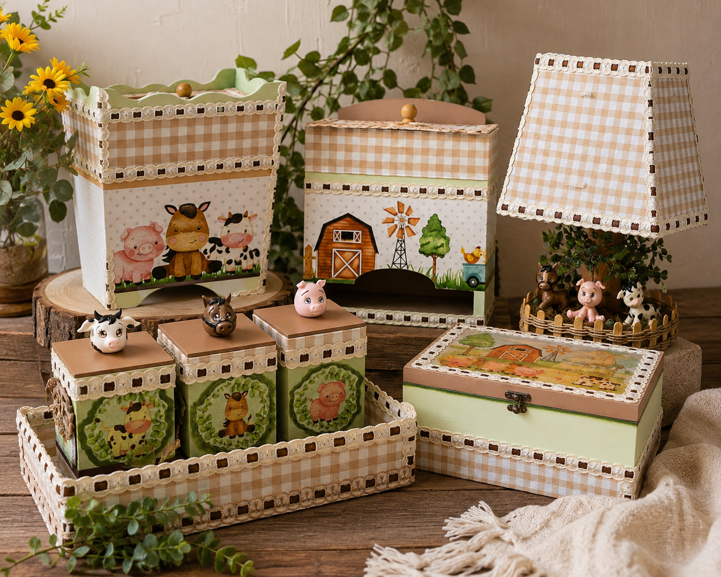 Kit Bebê minha Pequena Estância