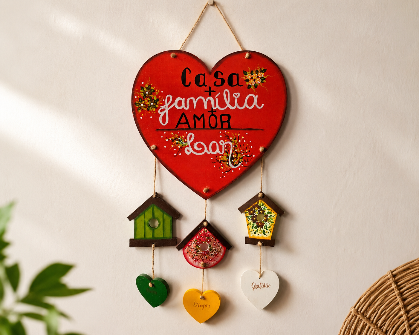 Placa Onde Mora o Amor — foto 3