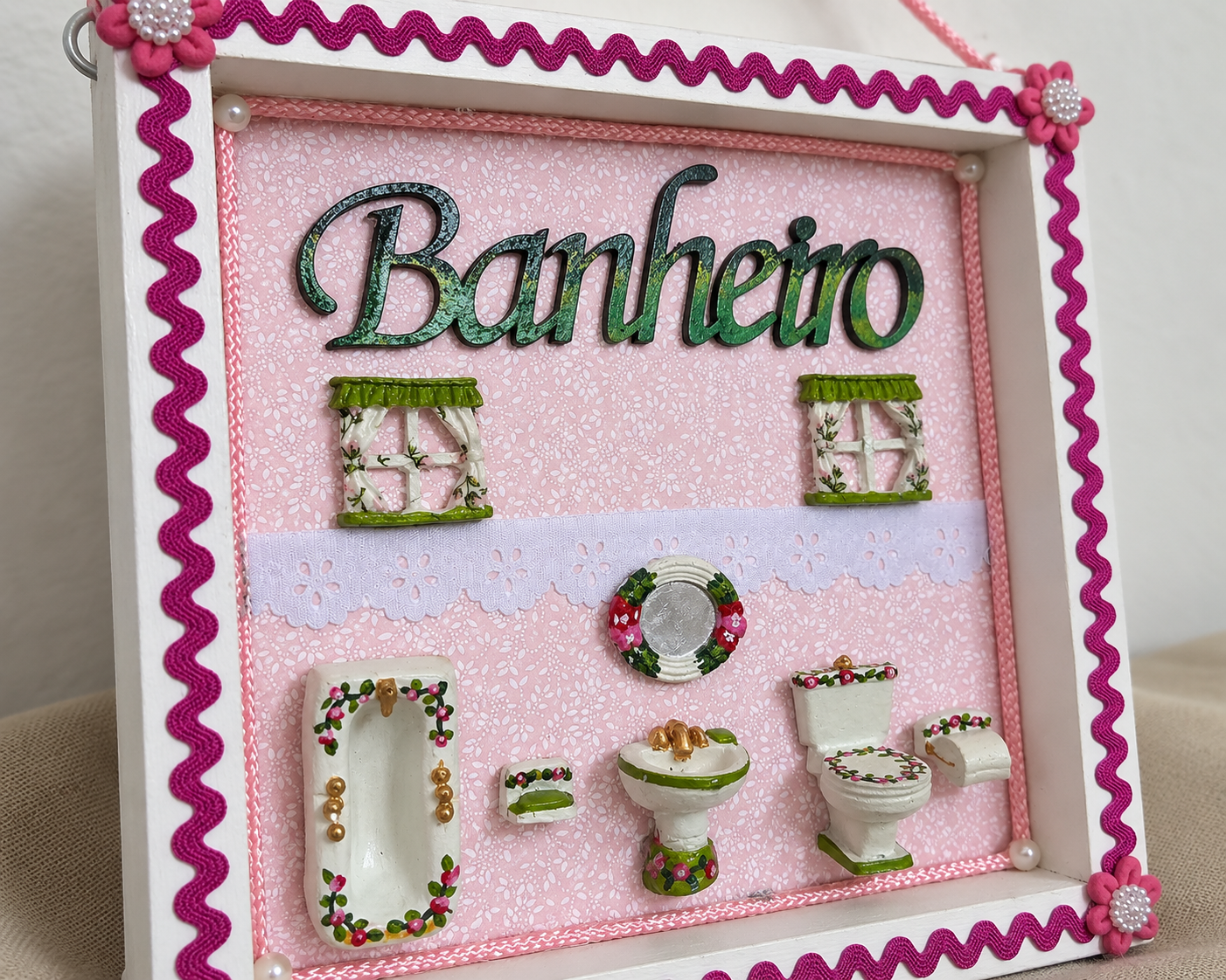 Placa Cantinho do Banho — foto 2