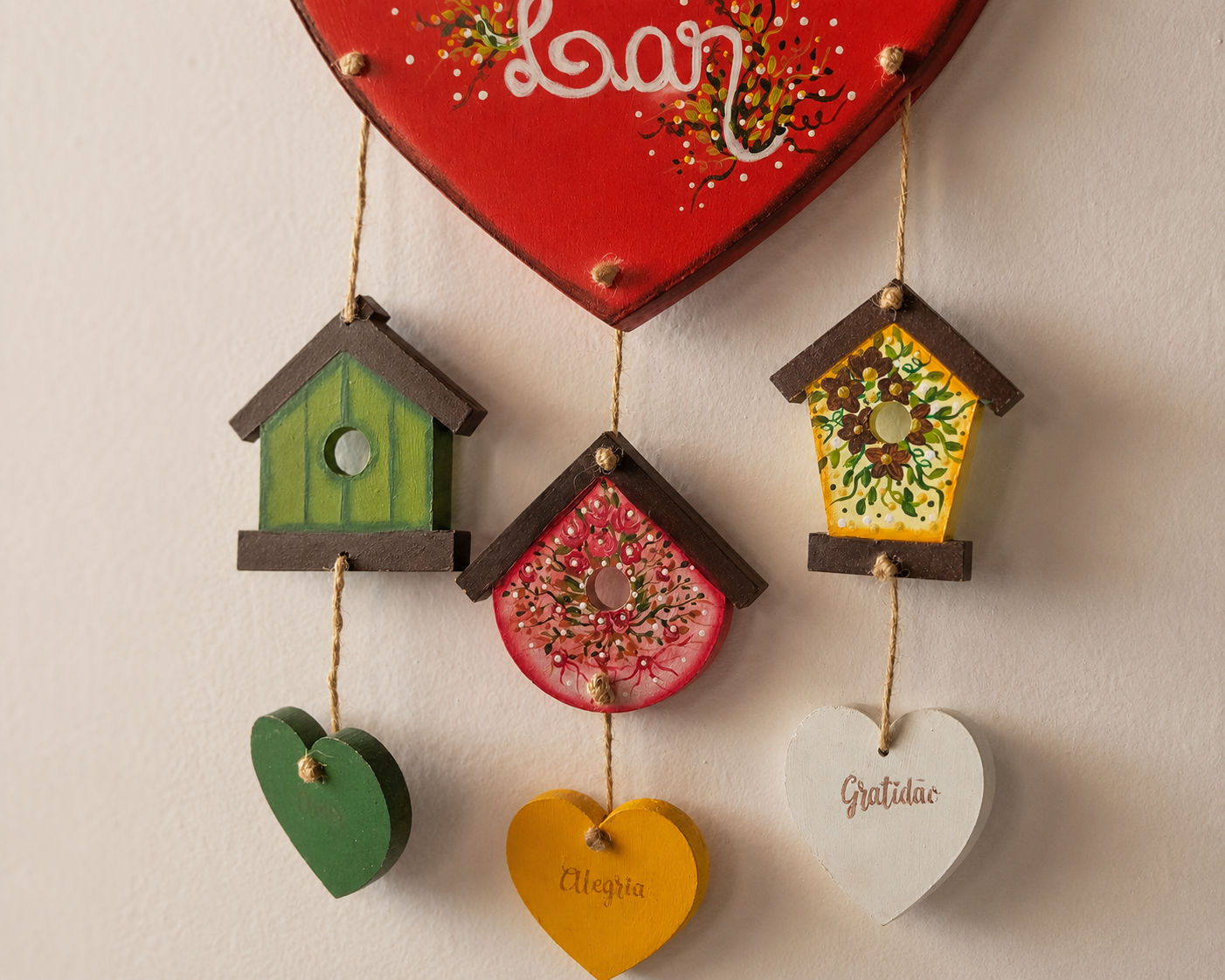 Placa Onde Mora o Amor — foto 2
