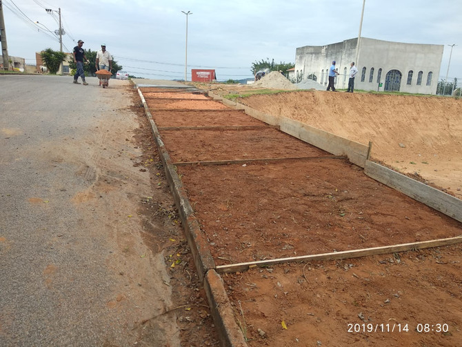 Regulação Urbana realiza melhorias em duas praças da cidade