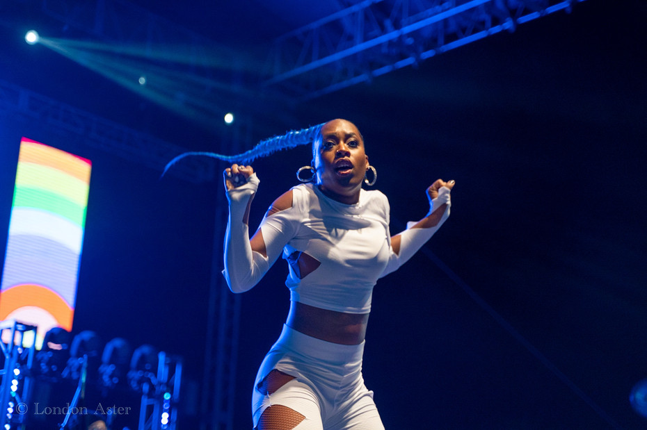 Mya backup dancer live at pride