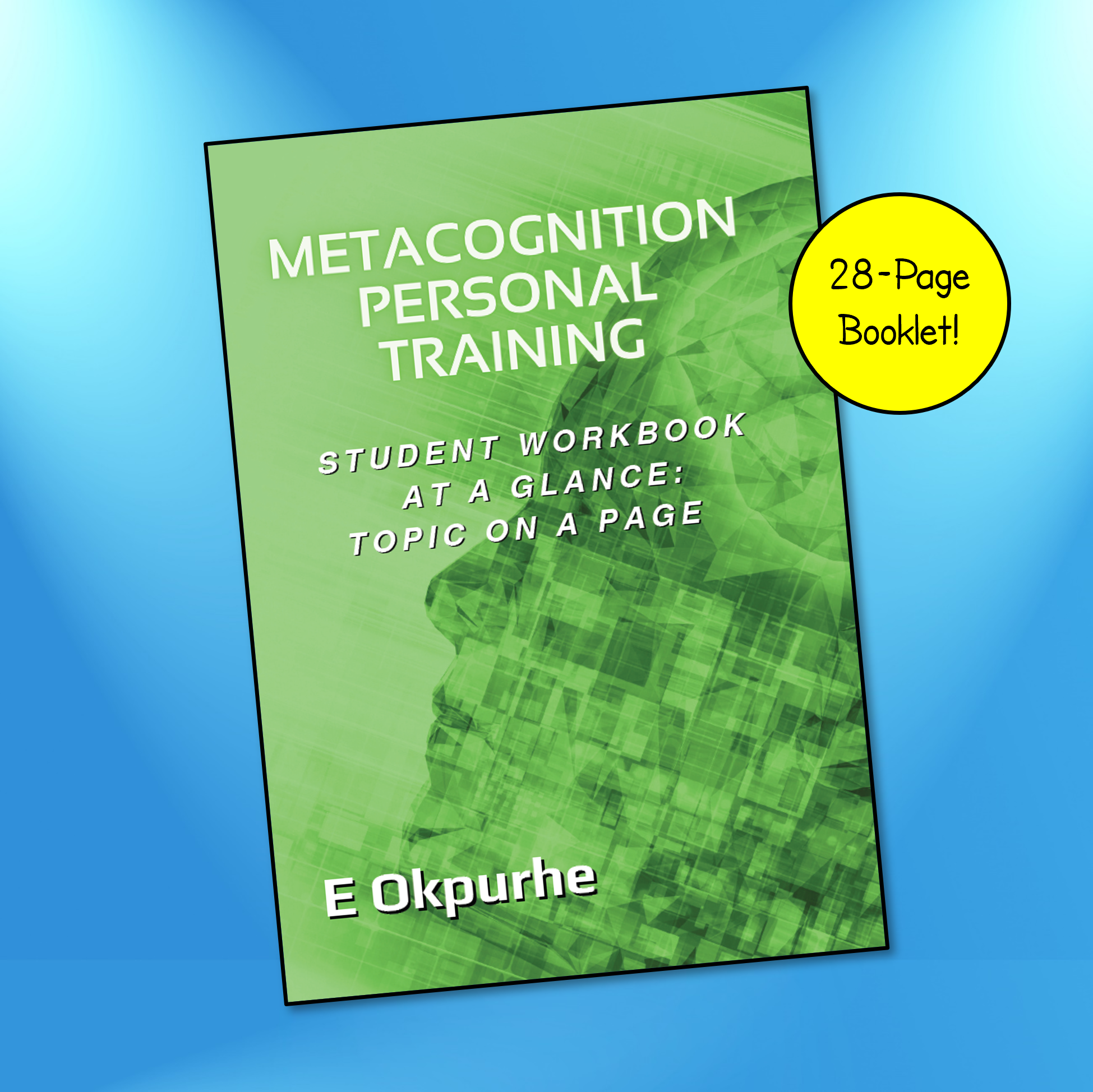 Metacognition: Topic on a Page Student Work Book