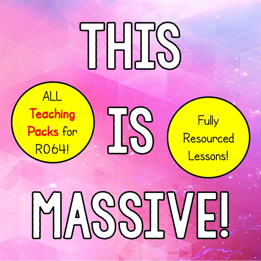 R064 Massive Teaching Pack Bundle (All lessons for all 6 LOs)