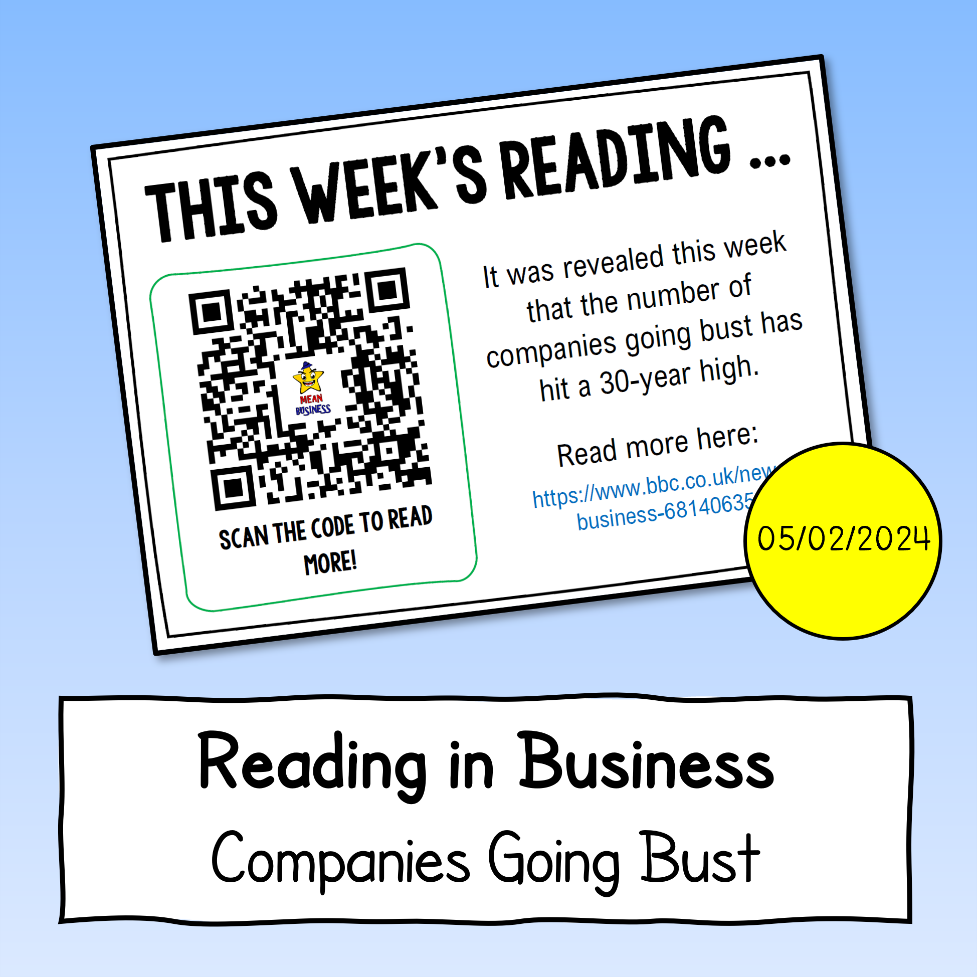 This week's reading - 05.02.2024 (Companies Going Bust)