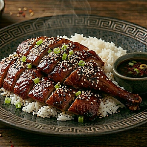 Roast Duck on Rice
