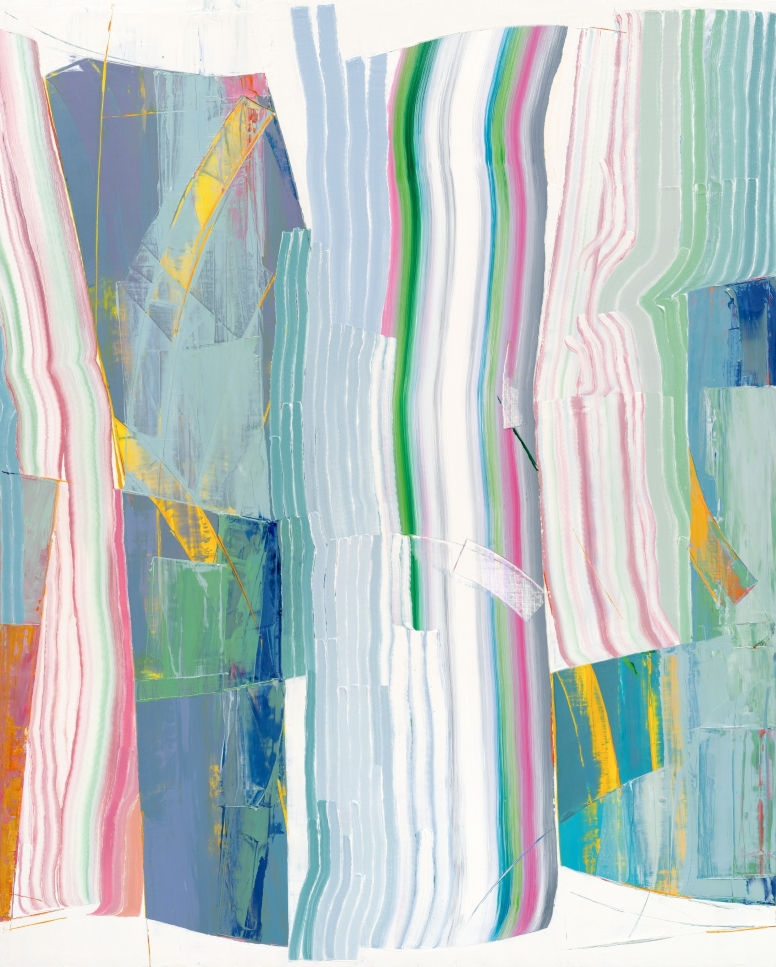 김영헌 Kim Young-hun, p25014-Electronic Nostalgia, 2025, Oil on canvas, 100 x 80.5cm