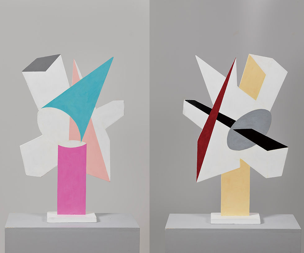 윤성진 Yune Seongjin, 2면 2시점 2506, 2Faces 2Visions 2506, 2025, Acrylic on core plywood, 87 ×