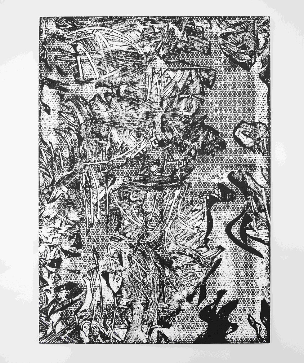 Ewert_Packed Painting_2021_Gesso on canvas_60_x42