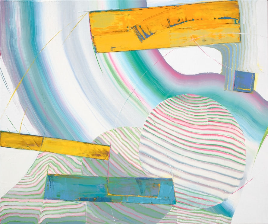 김영헌 Kim Young-Hun, p23055-Electronic Nostalgia, 2023-2026, Oil on canvas, 61 x 73cm