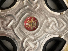 The Cross of Wales incorporates a relic of the True Cross, The Goldsmiths' Company.jpg