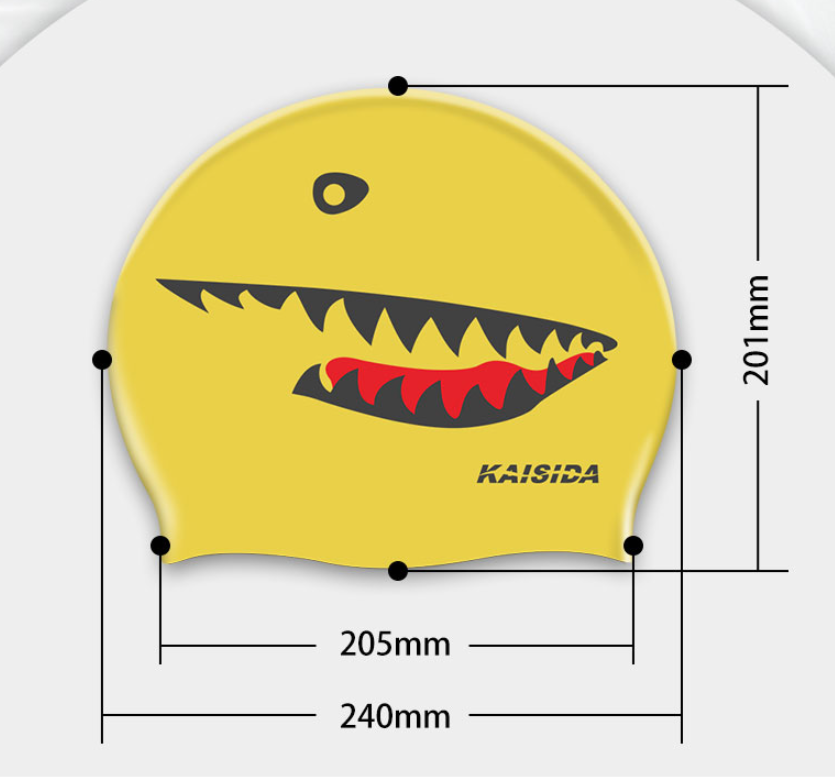 Thumbnail: Silicone Swimming Cap for Comfortable Fit