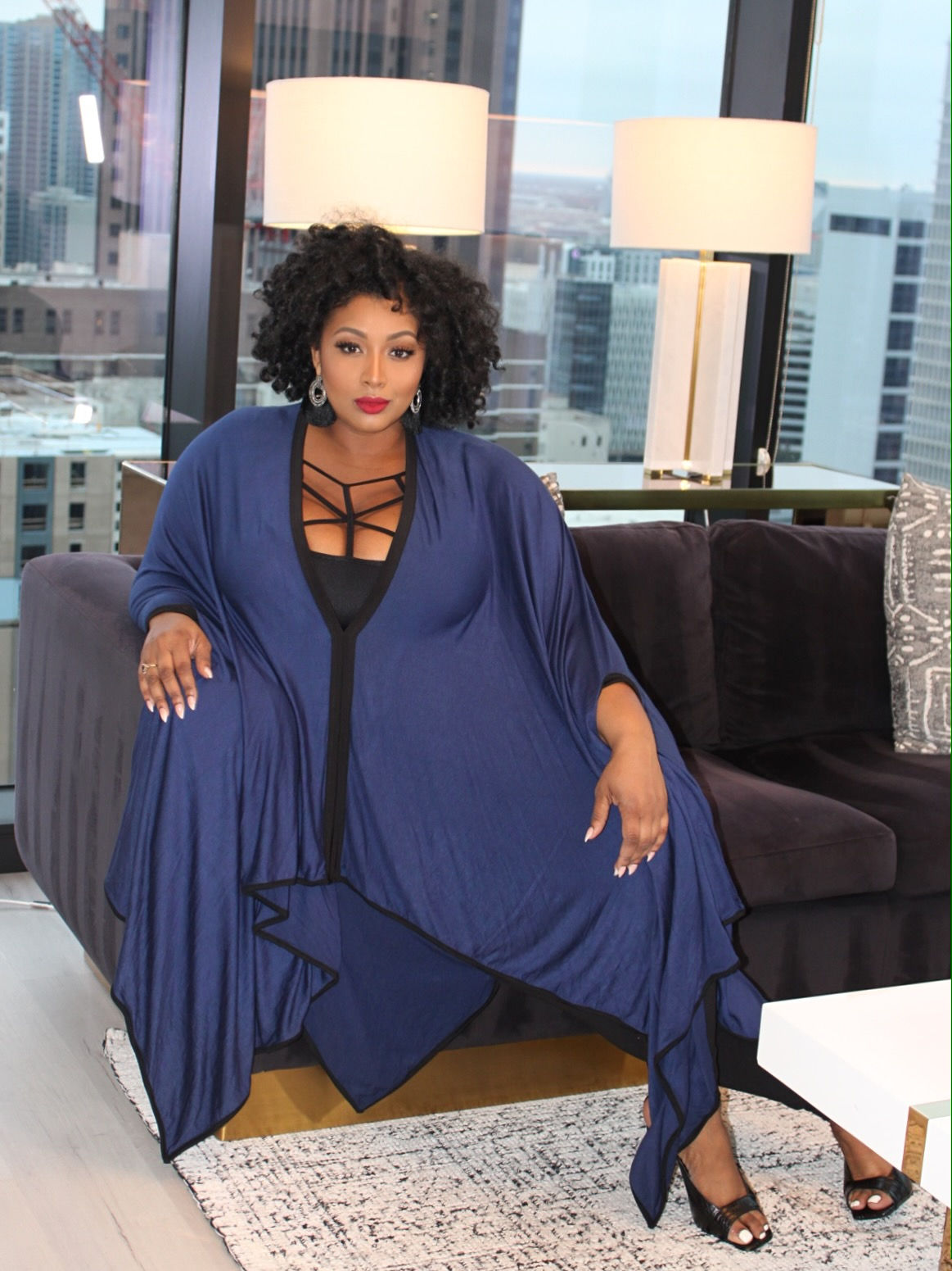 Bougie Auntie Vibes (Blue)