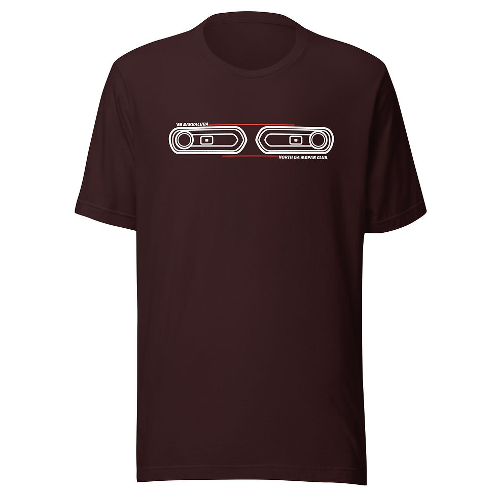 Thumbnail: '68 Barracuda Headlight Tee - Dark