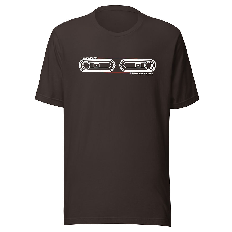 Thumbnail: '68 Barracuda Headlight Tee - Dark