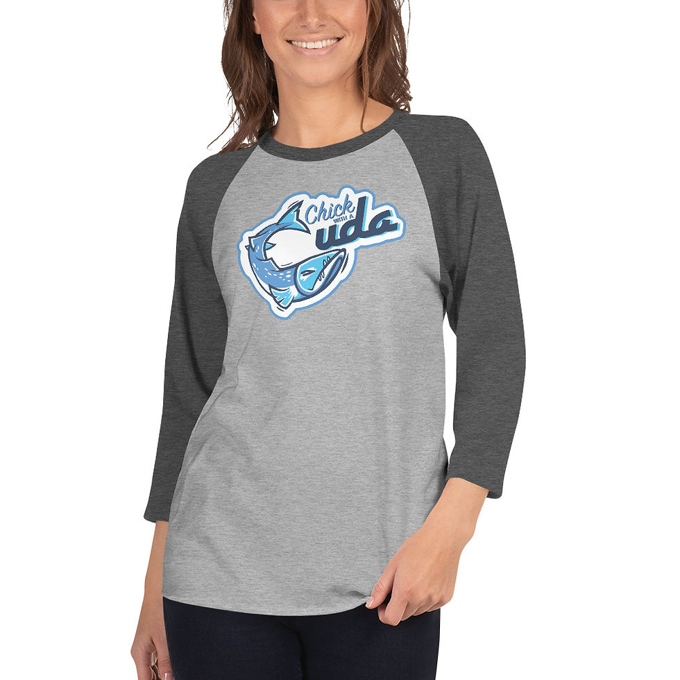 Thumbnail: Chick with a Cuda Baseball Shirt