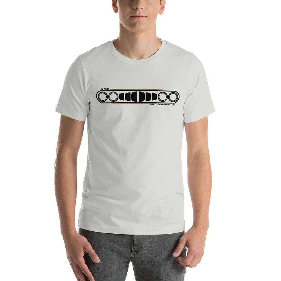 Thumbnail: '71 Cuda Headlight Tee - White