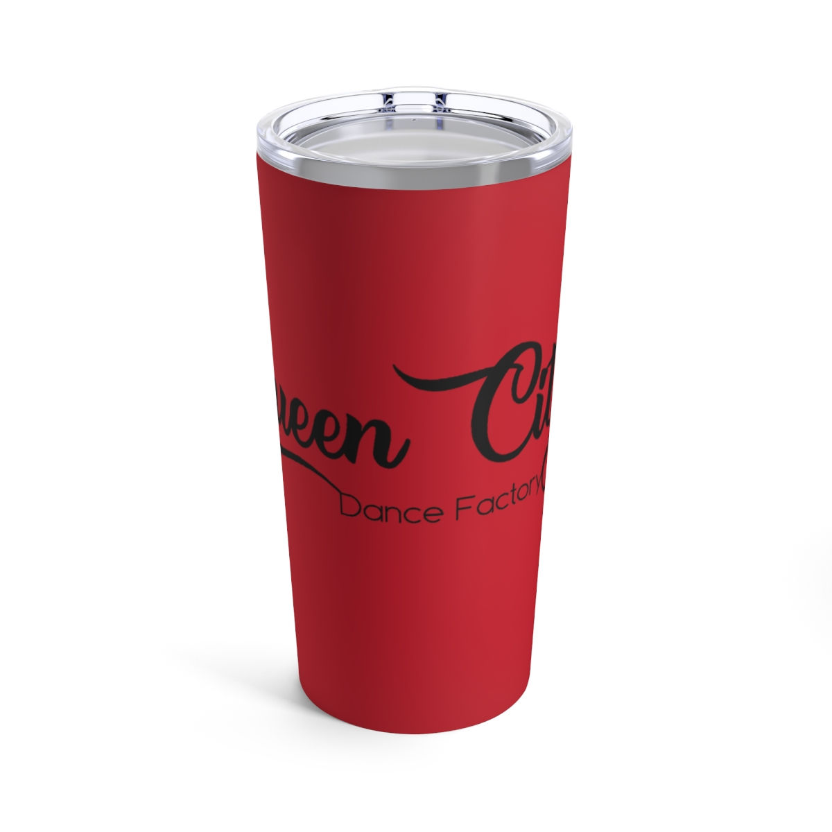 Black QCDF Red Tumbler 20oz
