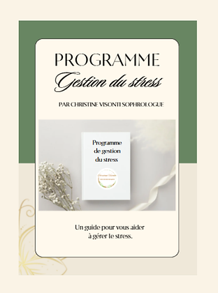 Image du programme gestion du stress