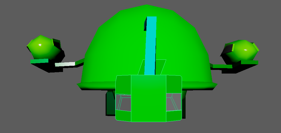 spaceship front 