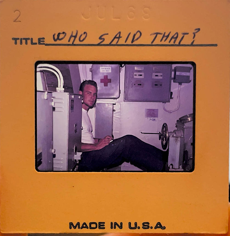 “WHO SAID THAT?" - July '68 - no. 2
