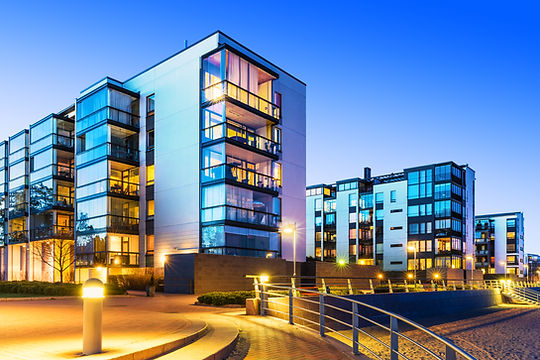 prédio de apartamentos