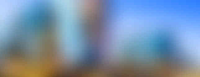 Twilight photos of luxury apartments during blue hour