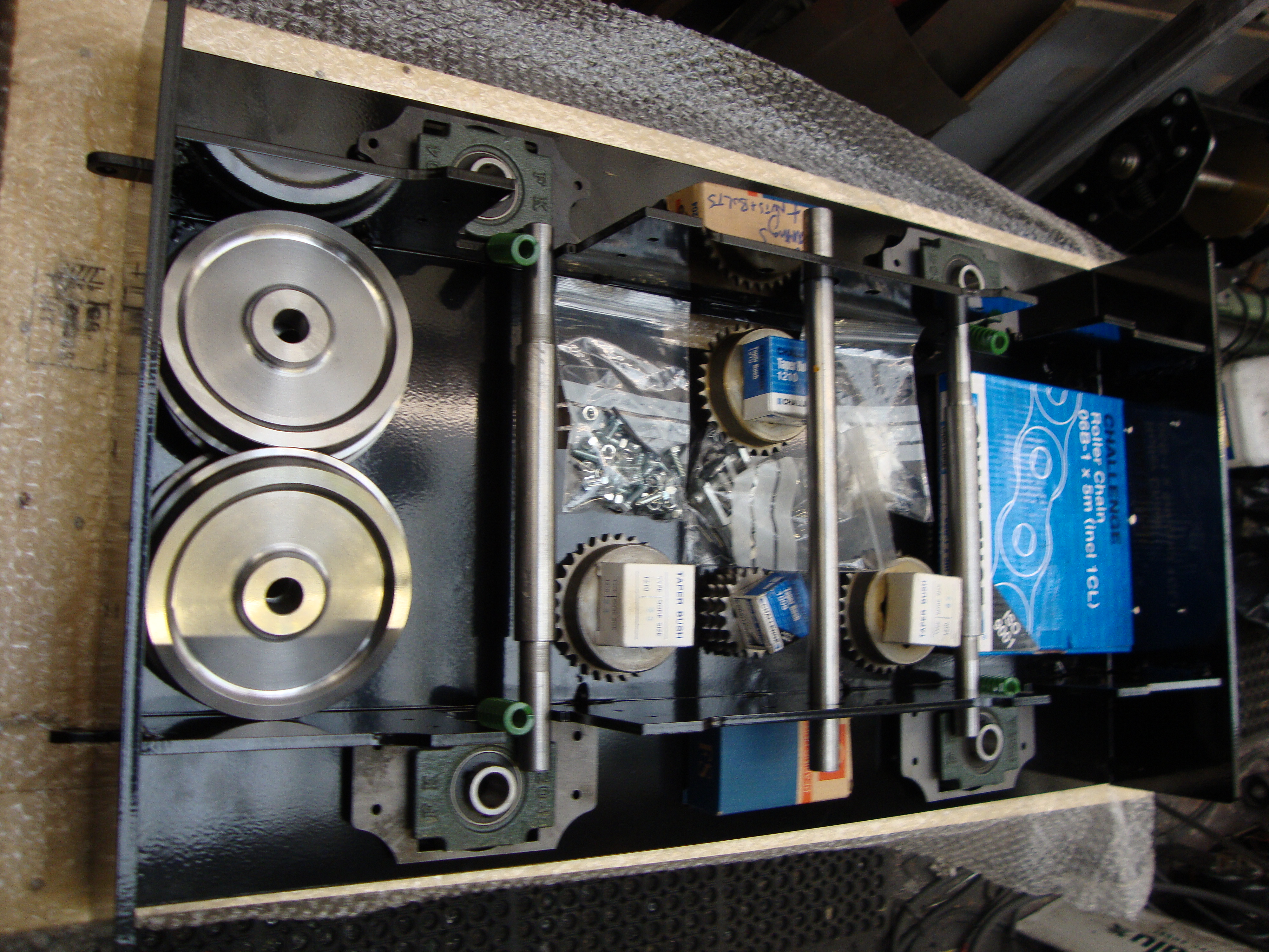 Hesketh drive and electrical equipment beneath the bodywork.