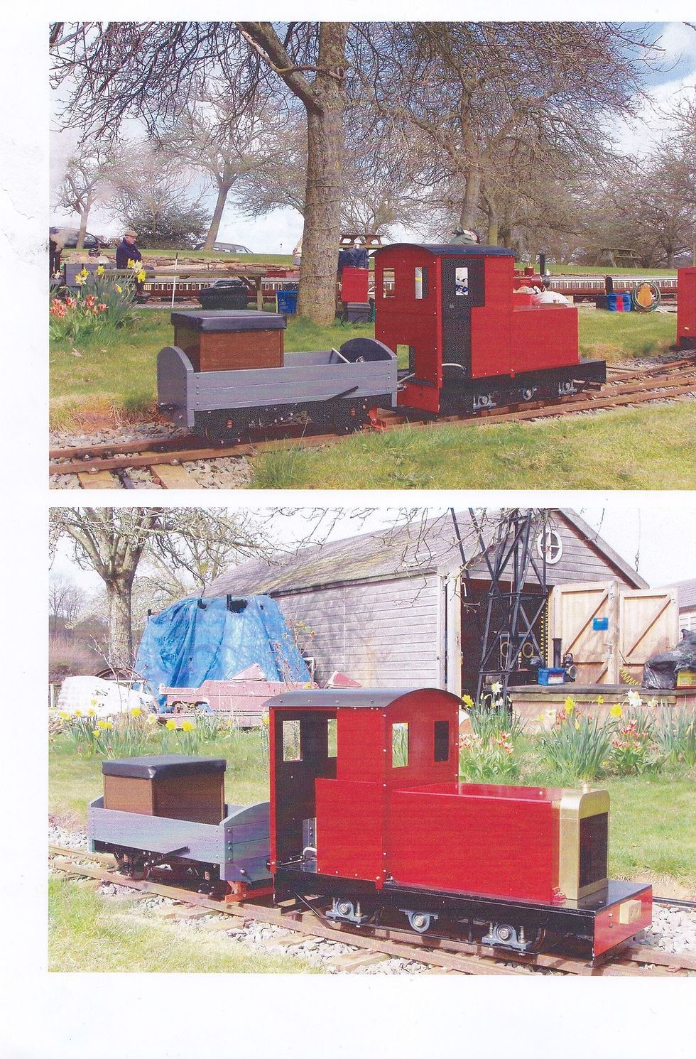 Thumbnail: Chassis Only Project Loco (2) 7 1/4" gauge Ready-To-Run 0-4-0
