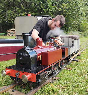 A running day for the Portable Railway Club  hosted at Teversal Visitors Centre and Cafe. 