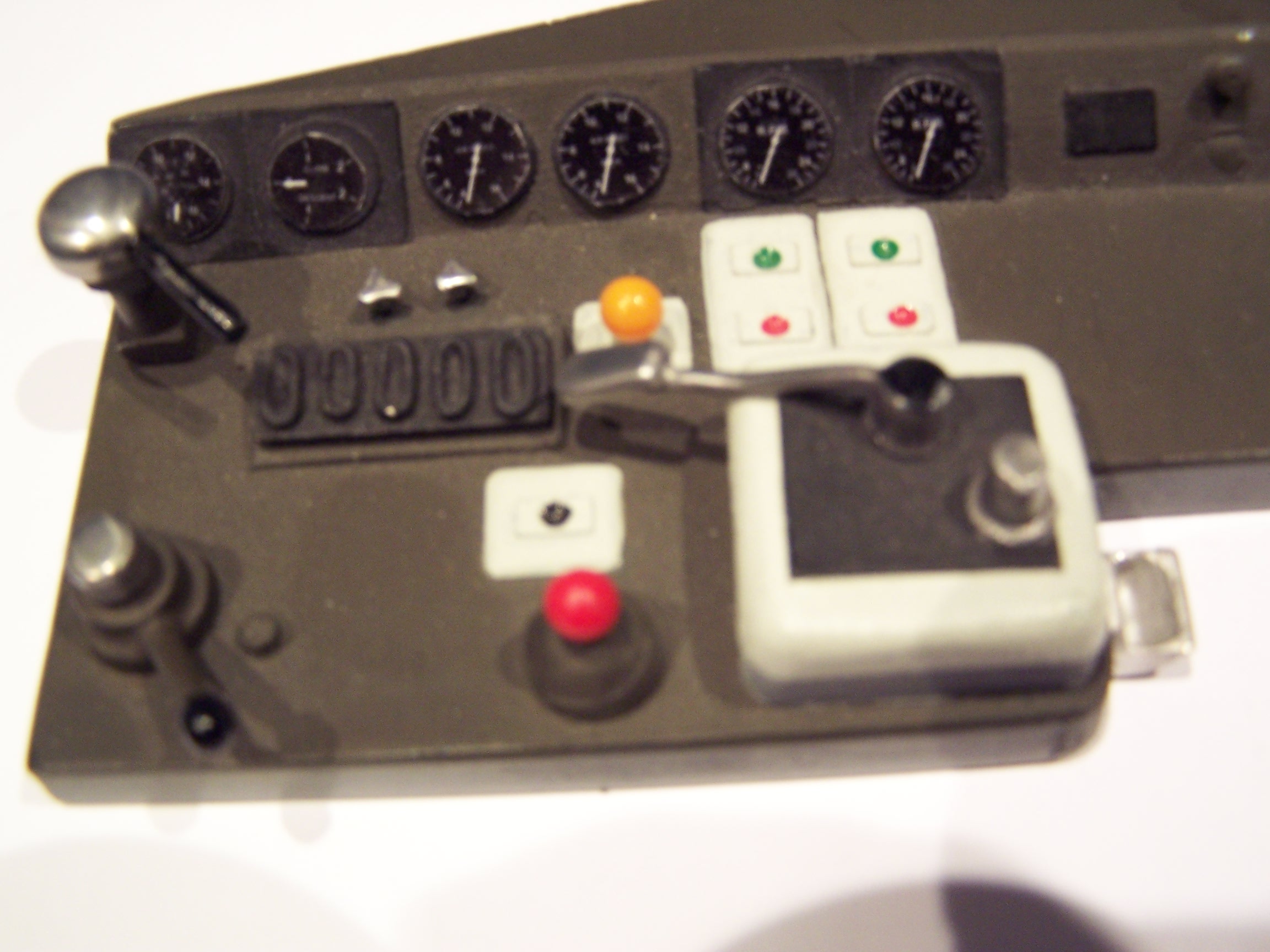 The Western driving control panel.